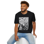 Edvard Munch's Scream Forgot to Socialize the Kids Parody Graphic Tee