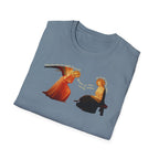 Fra Angelico The Annunciation with Text T-Shirt