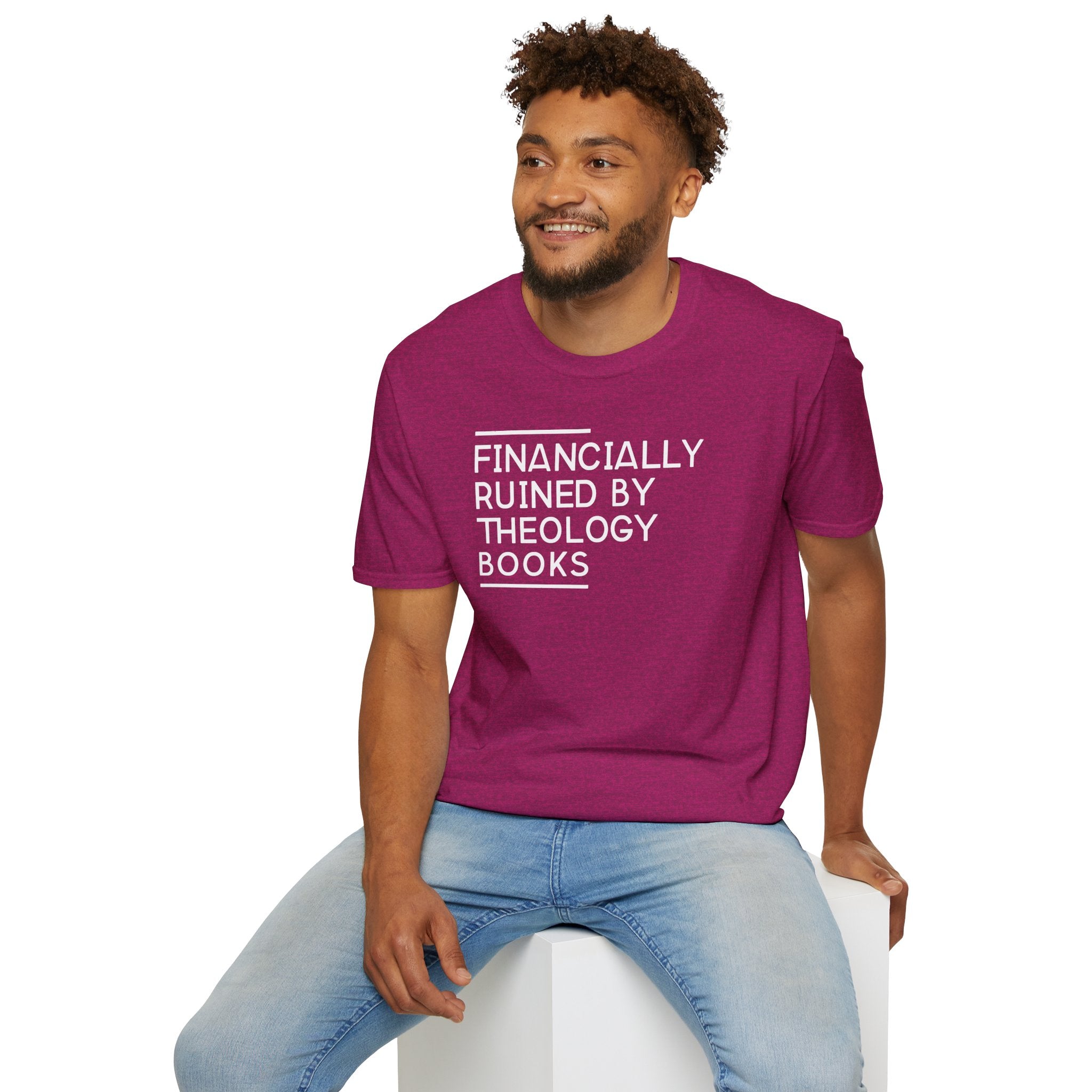 Financially Ruined by Theology Books T-Shirt