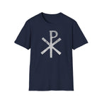 Chi Rho Christian Symbol T-Shirt — Vintage Faith Graphic Tee