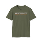 Introverted But Willing to Discuss Baptismal Regeneration Tee