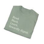 Read. Mark. Learn. Inwardly digest. Shirt