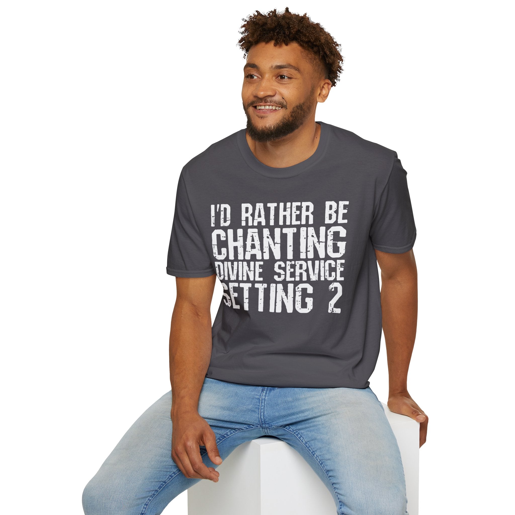 I'd Rather Be Chanting T-Shirt — Funny Spiritual Yoga Shirt