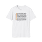 Gutenberg Bible John 1:1-7 Manuscript Text T‑Shirt