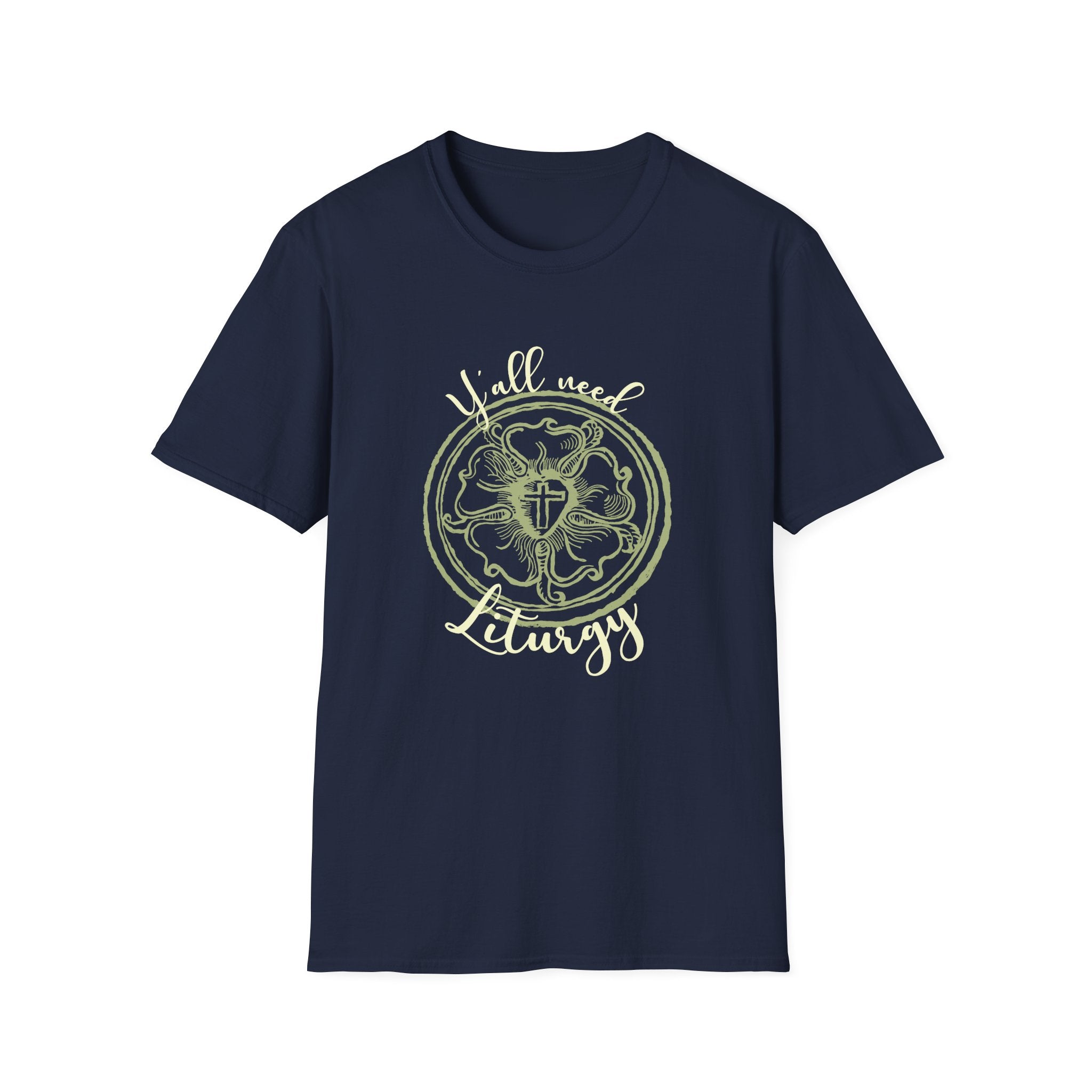 Y'all Need Liturgy Luther Seal Graphic Tee