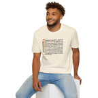 Gutenberg Bible John 1:1-7 Manuscript Text T‑Shirt