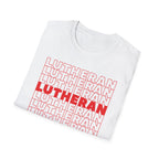 Lutheran Grocery Bag + What does this mean? T-Shirt
