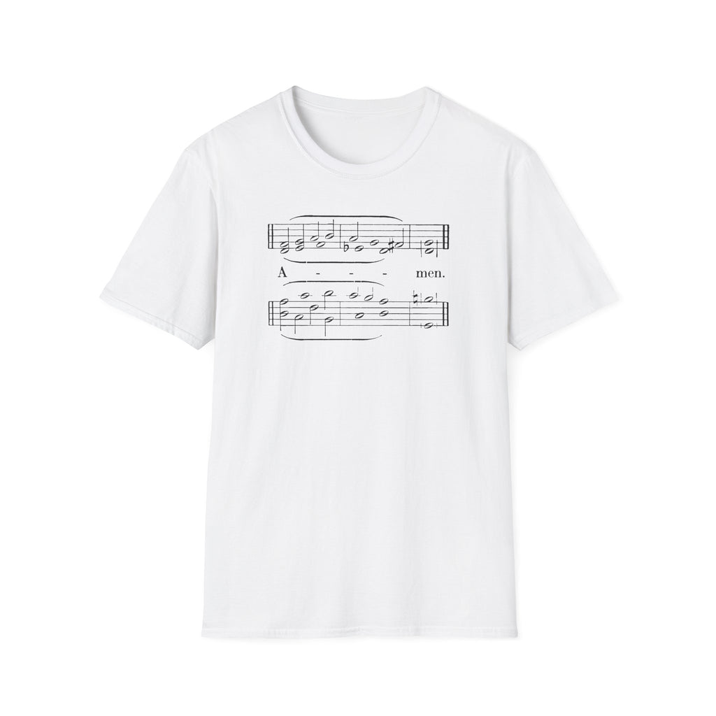 THE Amen Music Sheet T‑Shirt