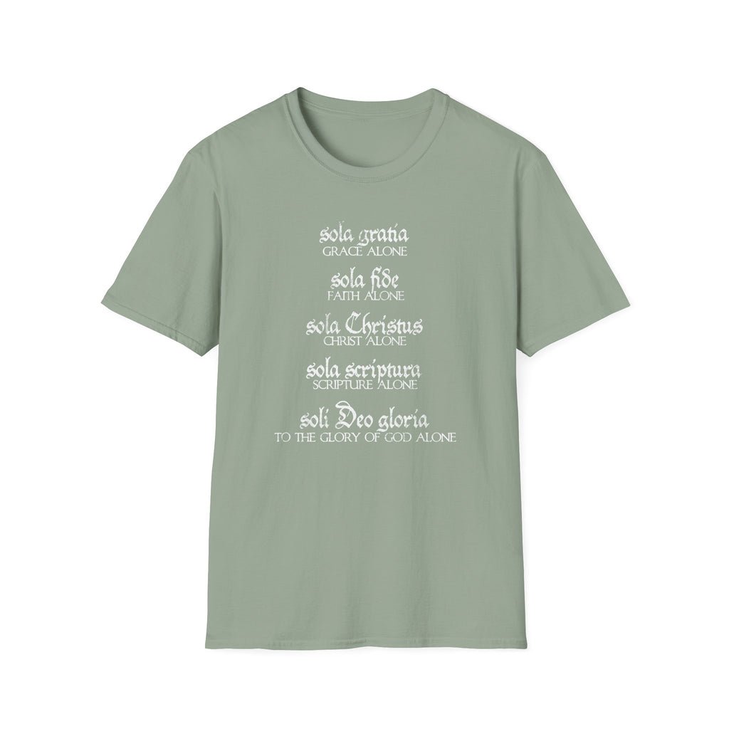 Five Solas Reformation Shirt