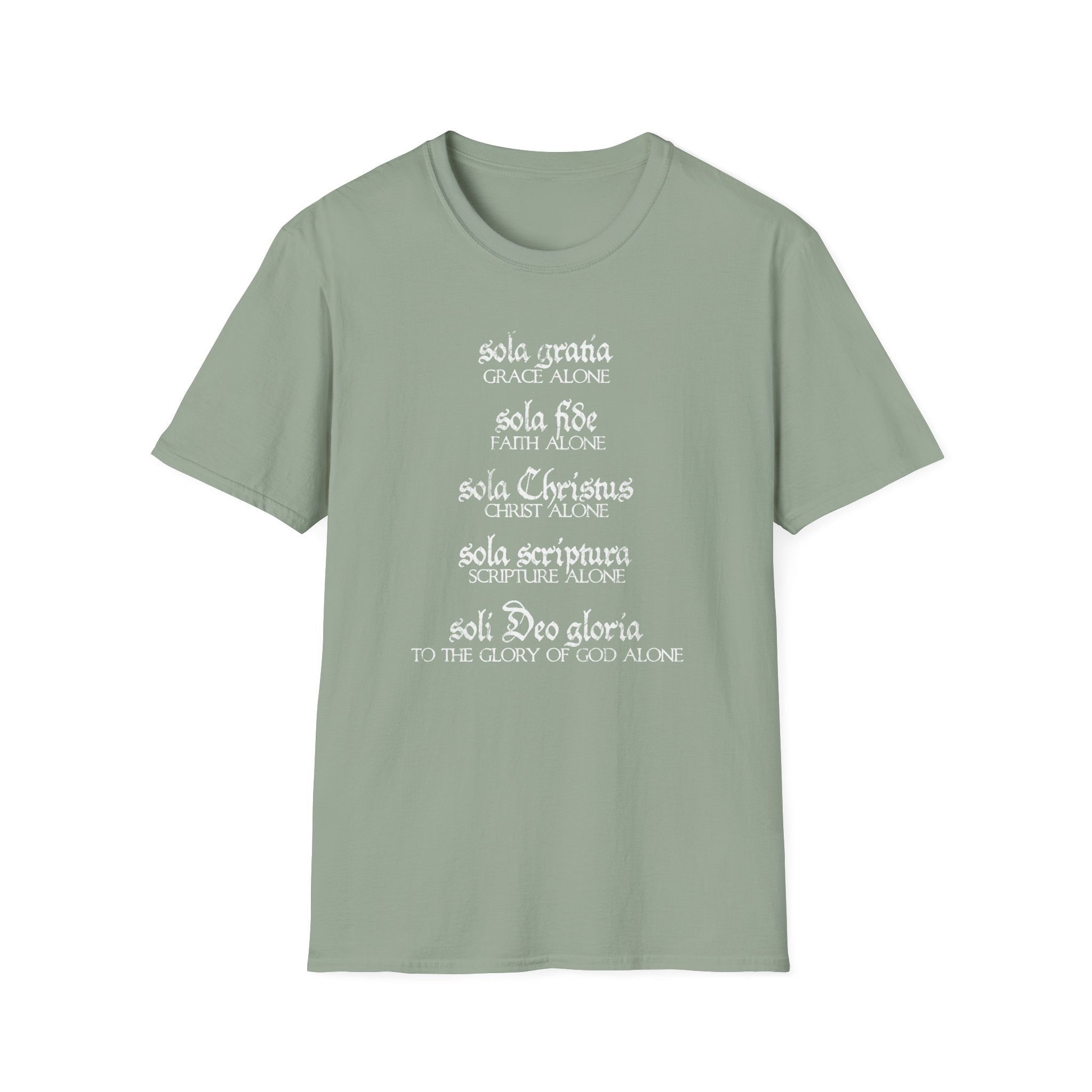 Five Solas Reformation Shirt