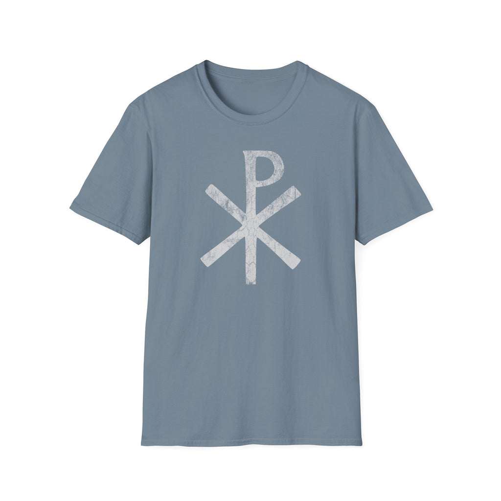 Chi Rho Christian Symbol T-Shirt — Vintage Faith Graphic Tee