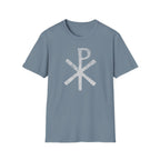 Chi Rho Christian Symbol T-Shirt — Vintage Faith Graphic Tee