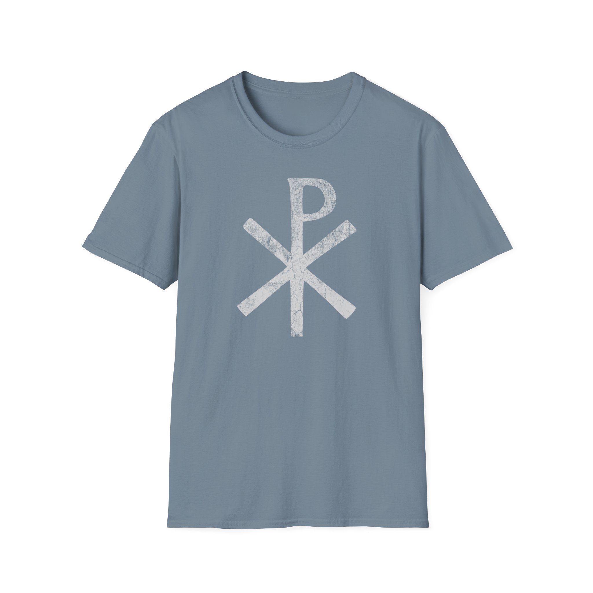 Chi Rho Christian Symbol T-Shirt — Vintage Faith Graphic Tee