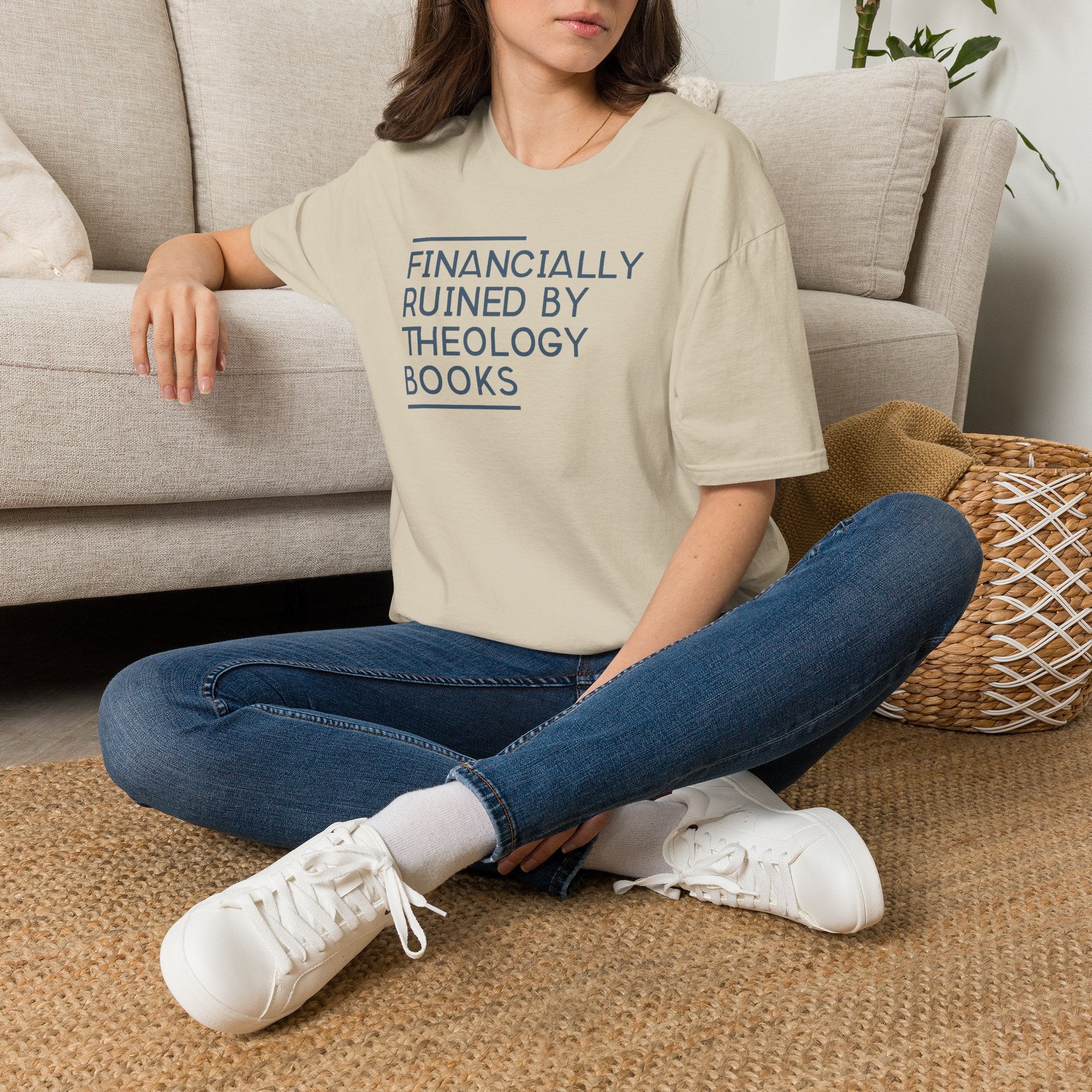 Financially Ruined by Theology Books T-Shirt