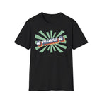 Retro "is means is" Graphic T-Shirt — Vintage Sunburst Casual Tee