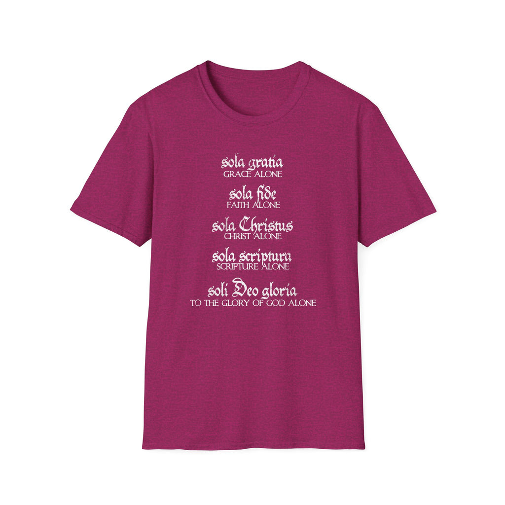 Five Solas Reformation Shirt