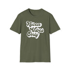 Nicea Vibes Only T-Shirt — Retro Script Graphic Tee