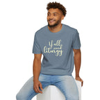 Y'all Need Liturgy White Text T-Shirt