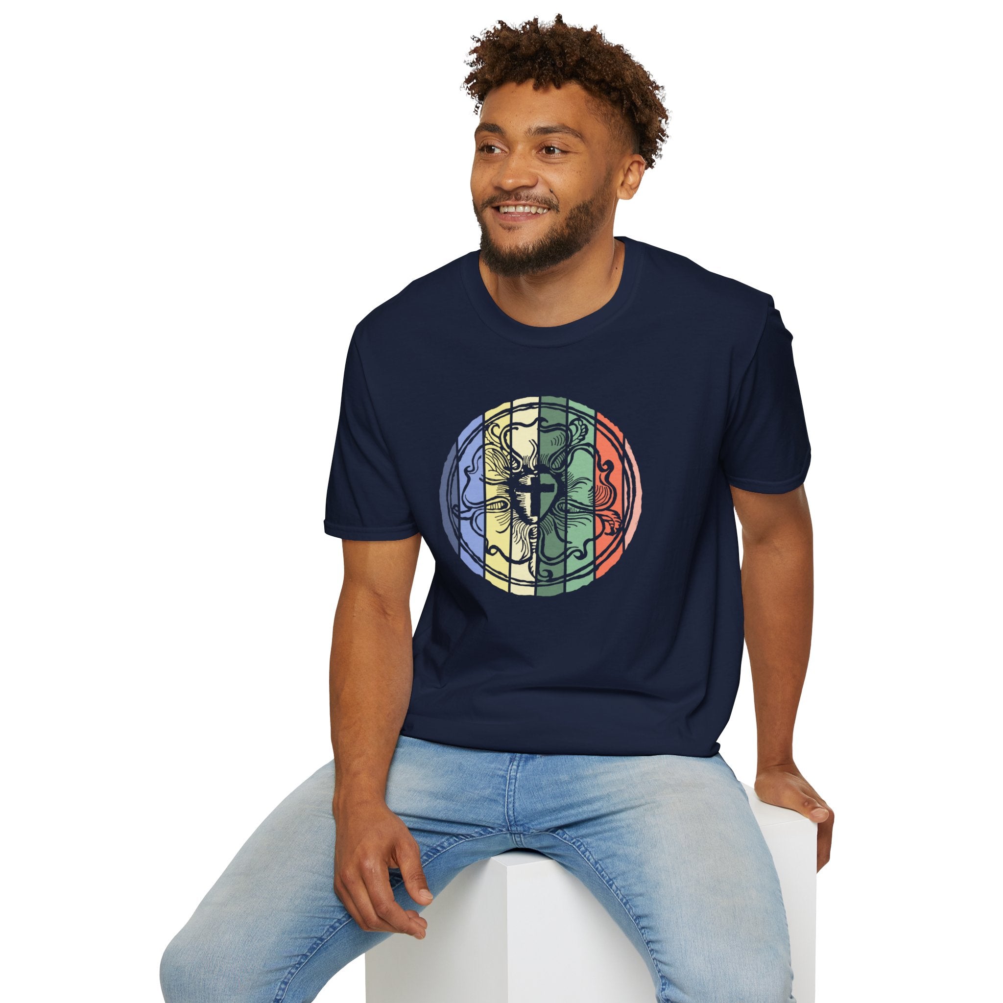 Luther Seal Vertical Stripes T-Shirt