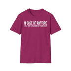 In Case of Rapture TShirt