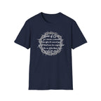 Stricken Smitten and Afflicted Verse 4 Tee - Christian Hymn Shirt