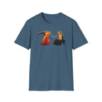 Fra Angelico The Annunciation with Text T-Shirt