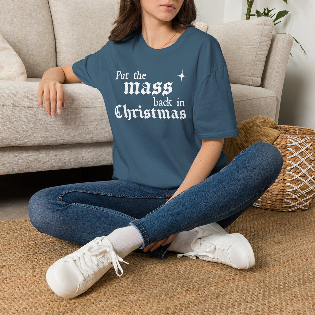 Put the Mass Back in Christmas T-Shirt