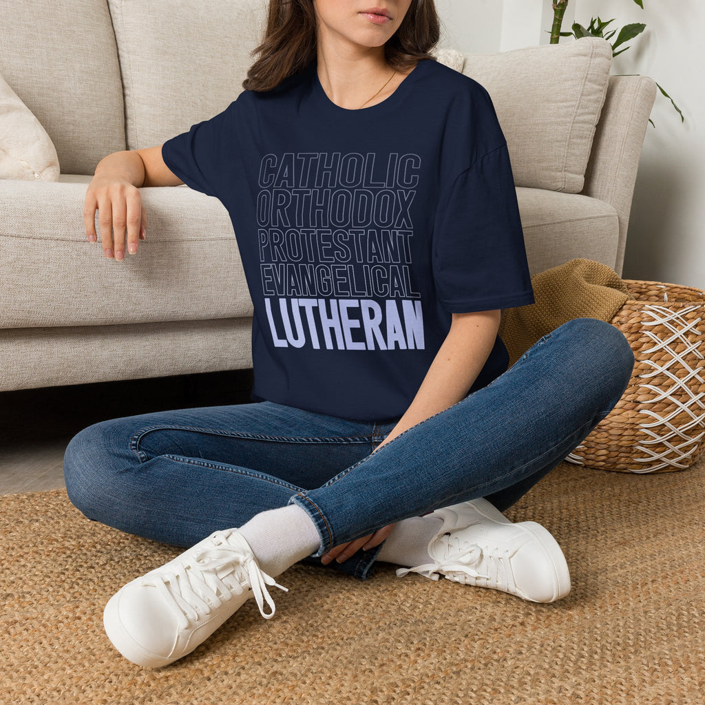 Catholic, Orthodox, Protestant, Evangelical, Lutheran Graphic Shirt
