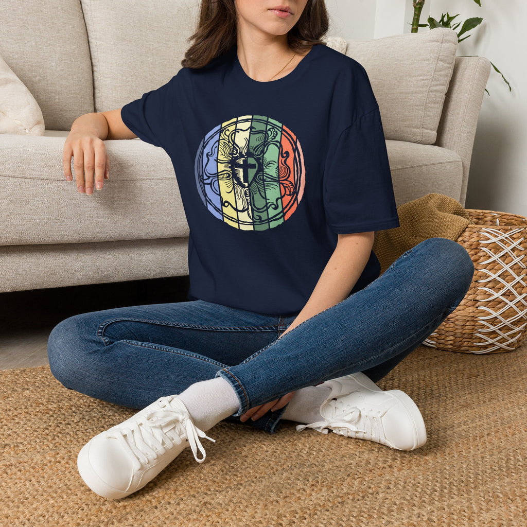 Luther Seal Vertical Stripes T-Shirt