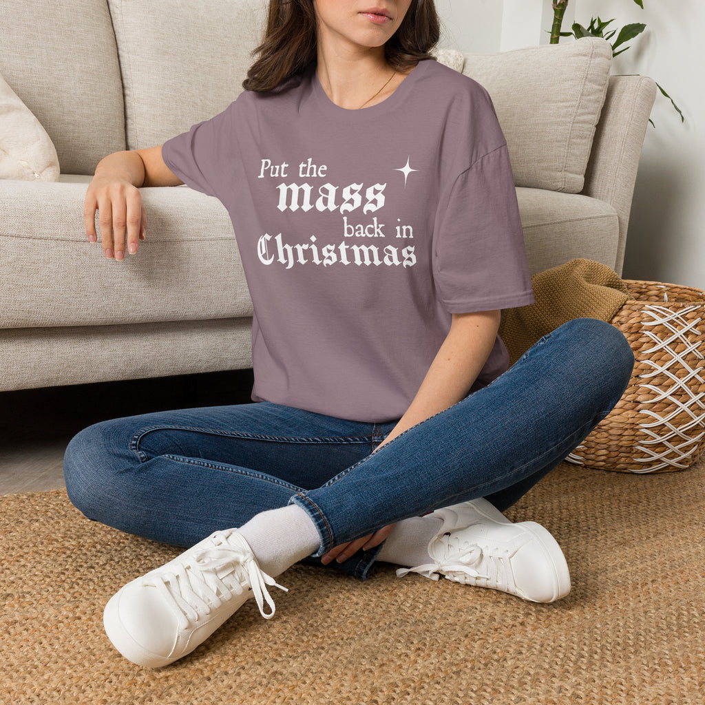 Put the Mass Back in Christmas T-Shirt