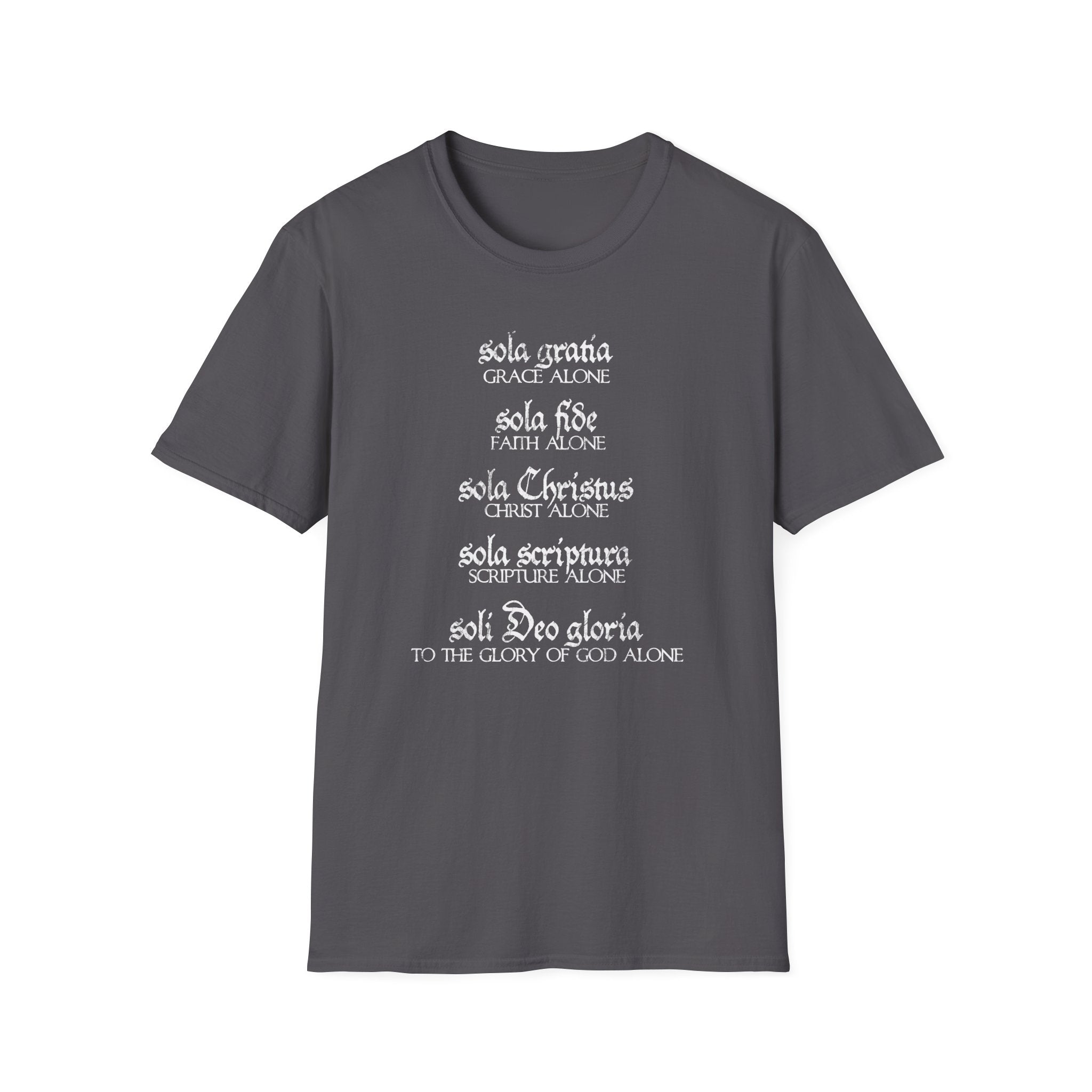 Five Solas Reformation Shirt