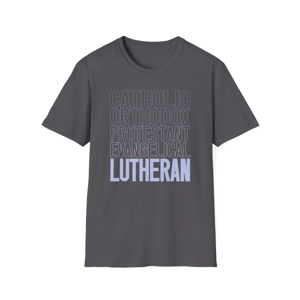 Catholic, Orthodox, Protestant, Evangelical, Lutheran Graphic Shirt