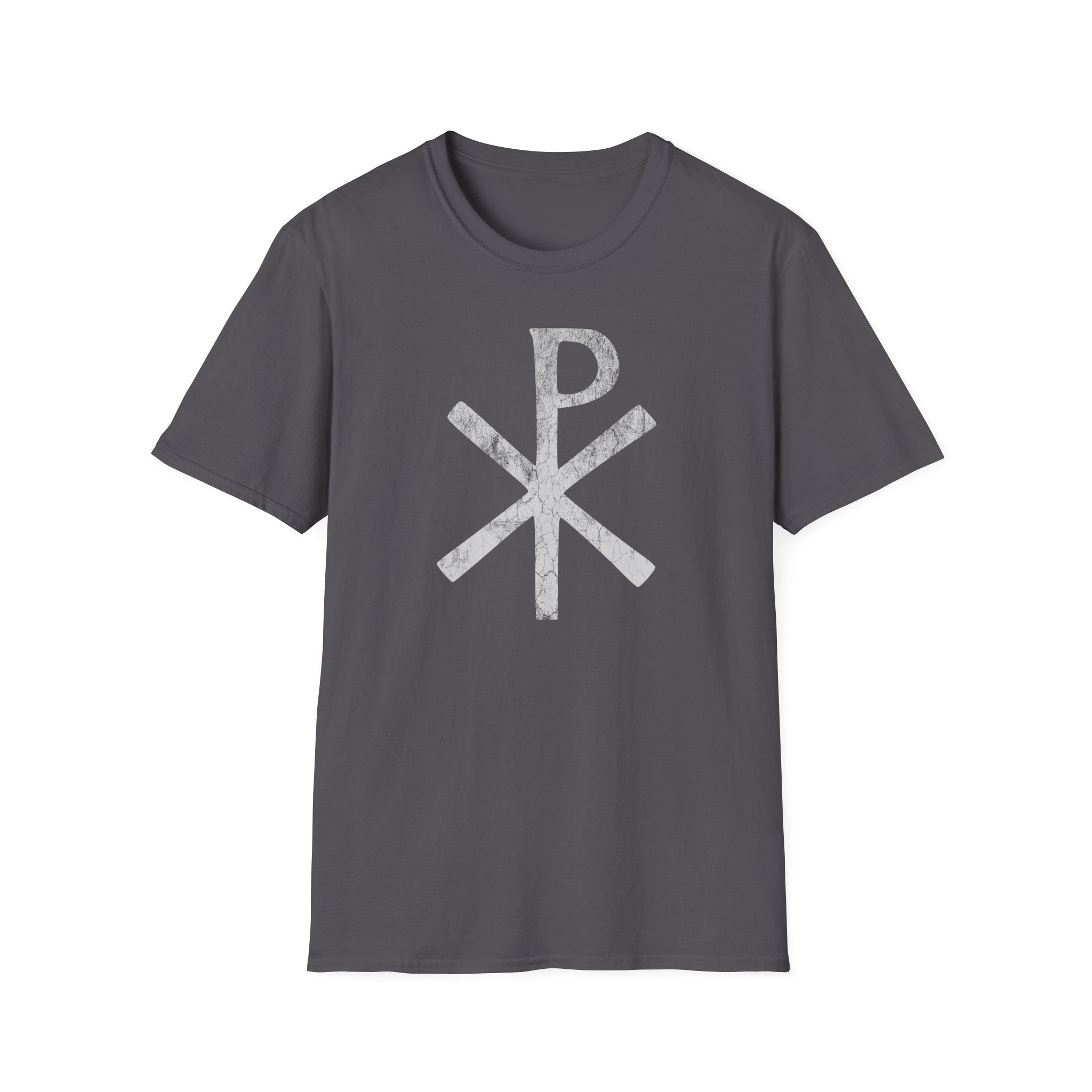 Chi Rho Christian Symbol T-Shirt — Vintage Faith Graphic Tee