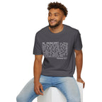 Latin 'In Principio' Text T-Shirt John 1:1-7