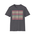 Baptism Saves Retro Graphic T-Shirt