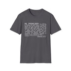 Latin 'In Principio' Text T-Shirt John 1:1-7