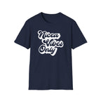 Nicea Vibes Only T-Shirt — Retro Script Graphic Tee