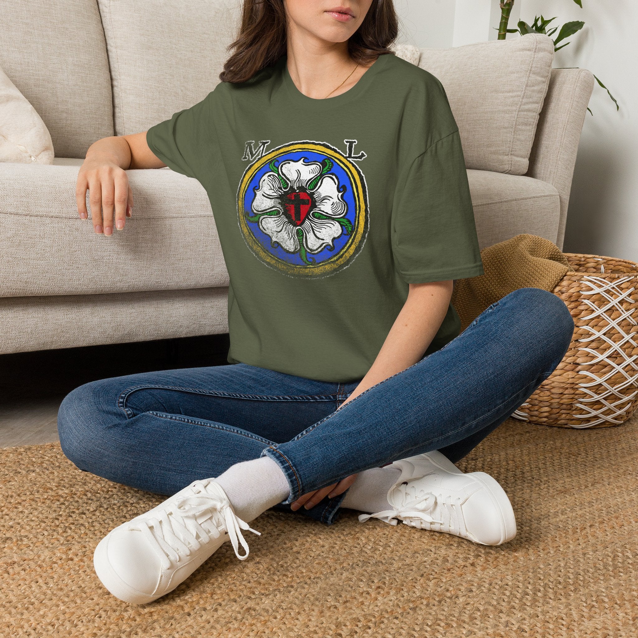 Luther Rose Emblem T-Shirt
