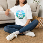 I Am Baptized into Christ Water Drop Christian Tee