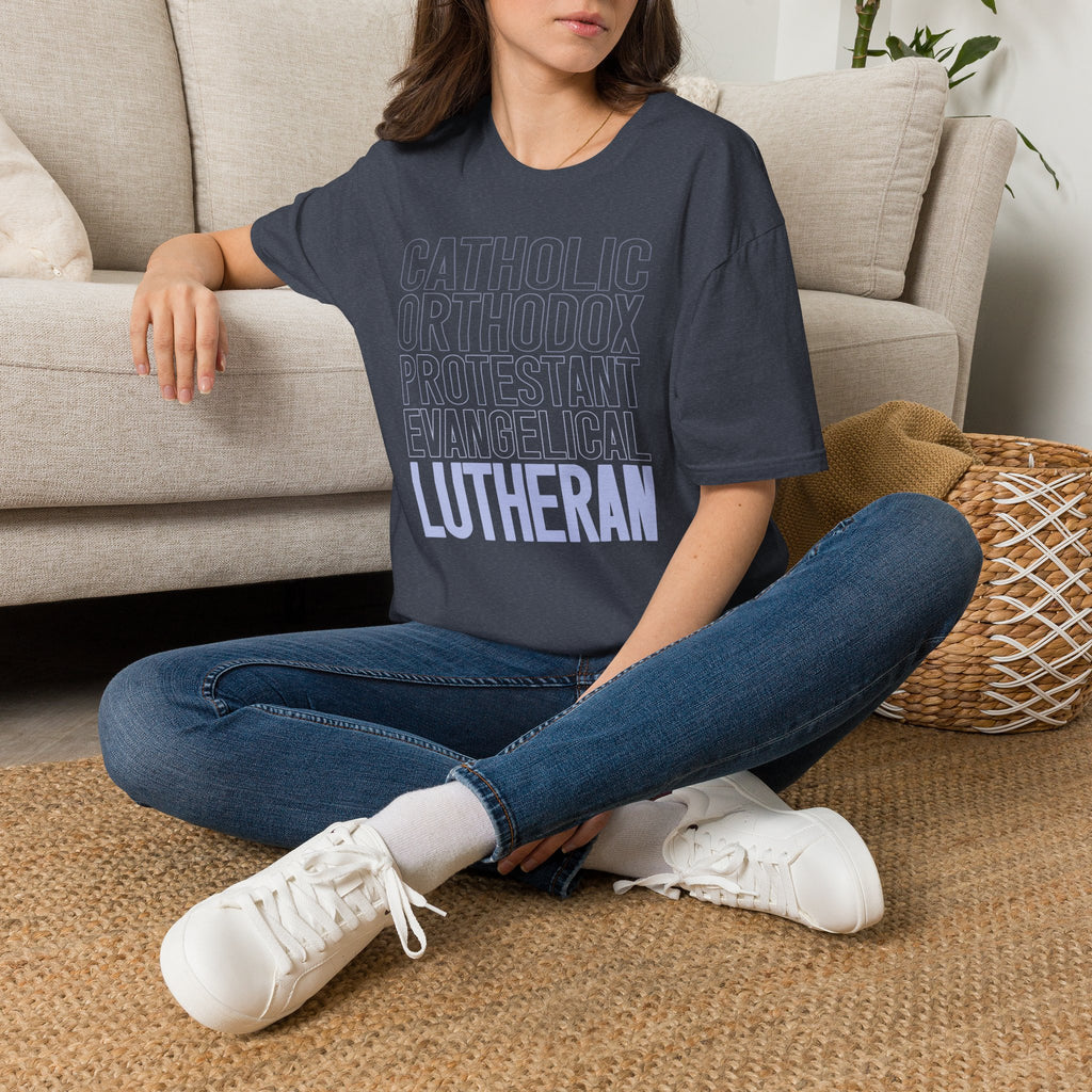 Catholic, Orthodox, Protestant, Evangelical, Lutheran Graphic Shirt