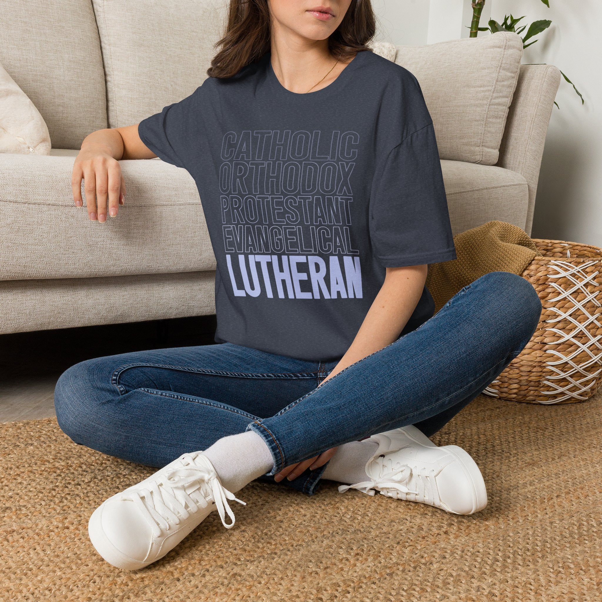 Catholic, Orthodox, Protestant, Evangelical, Lutheran Graphic Shirt