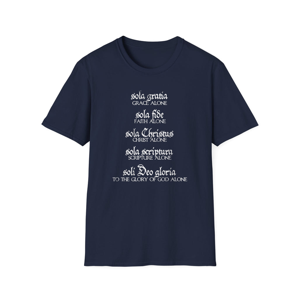 Five Solas Reformation Shirt