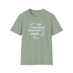 Lord, to whom shall we go? You have the words of eternal life Shirt