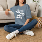Nicea Vibes Only T-Shirt — Retro Script Graphic Tee