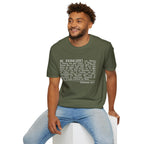 Latin 'In Principio' Text T-Shirt John 1:1-7