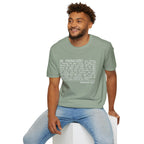 Latin 'In Principio' Text T-Shirt John 1:1-7