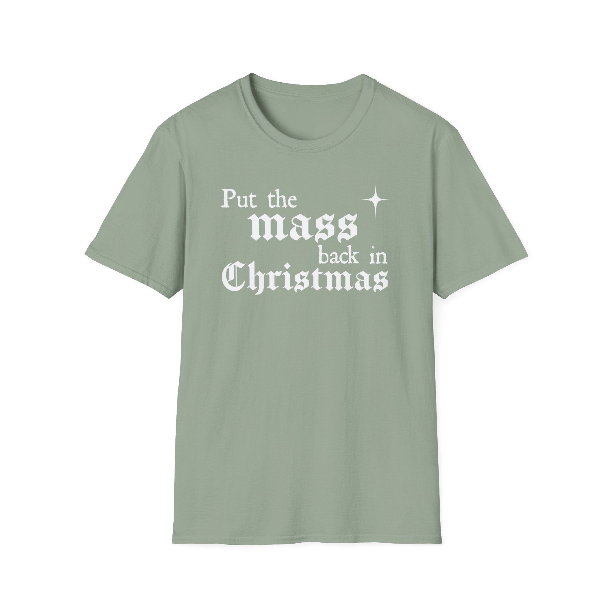 Put the Mass Back in Christmas T-Shirt