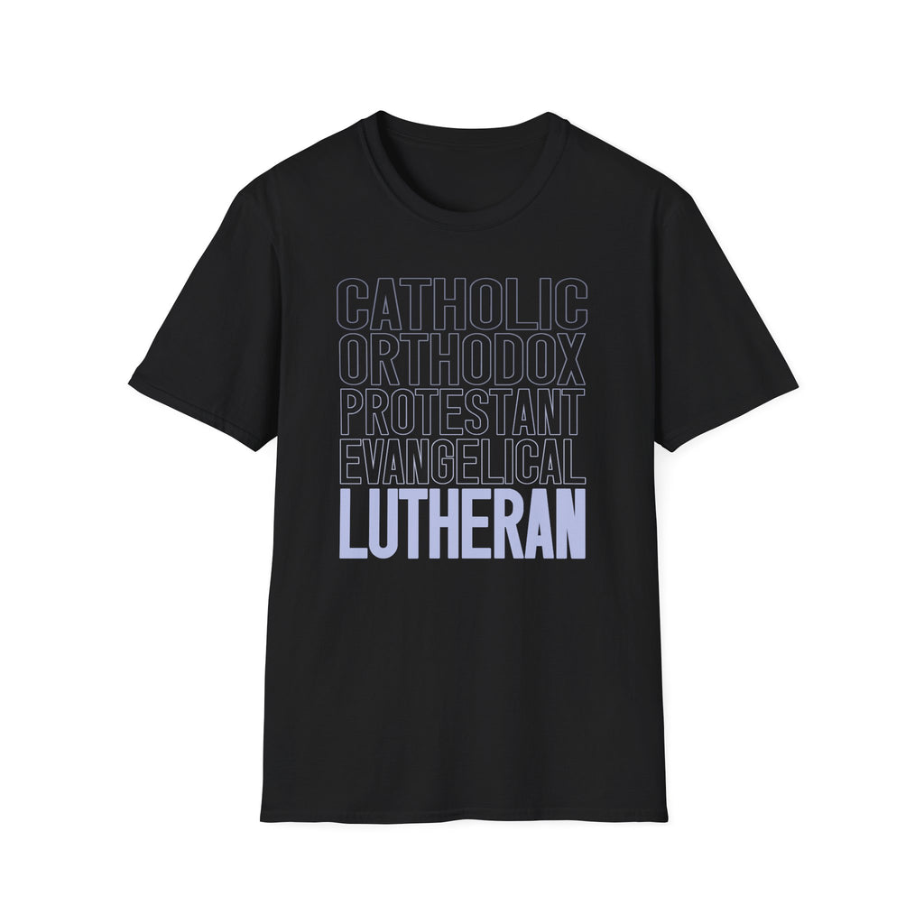Catholic, Orthodox, Protestant, Evangelical, Lutheran Graphic Shirt