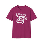 Nicea Vibes Only T-Shirt — Retro Script Graphic Tee