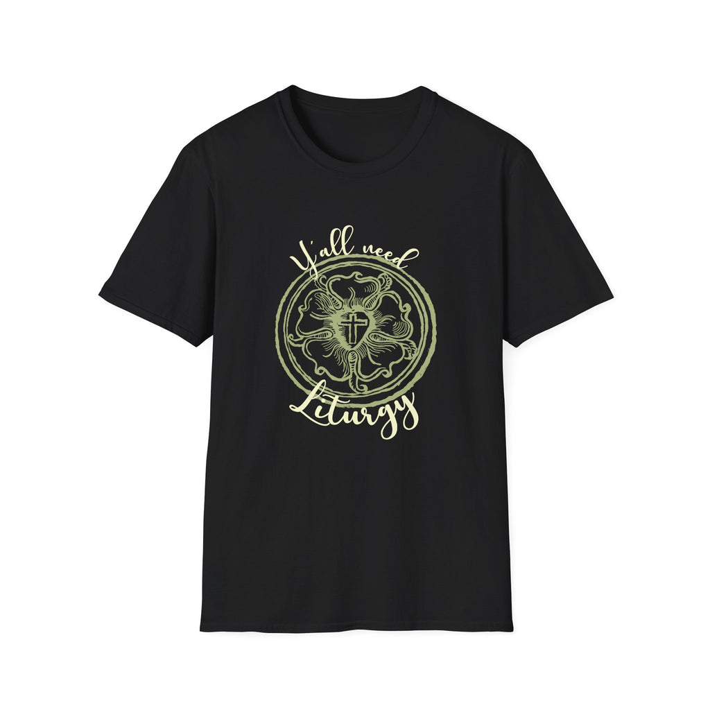 Y'all Need Liturgy Luther Seal Graphic Tee